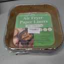 Air Fryer Paper Liners, 200Pcs Parchment Paper, 8 Inch Sheets Square Air Fryer Disposable Liner for 5-8QT Air fryer Baking Roasting Microwave, Non-Stick and Oil Proof for Easy Cleanup