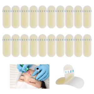 20Pcs Eyebrow Practice Skins 3D Microblading Fake Skin BrowAid Practice Bandage Silicone Eyebrow Tattoo Practice Skin for PMU Microblading Supplies TA632-2KIT