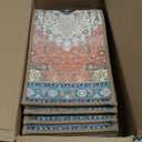 Stair Treads for Wooden Steps Indoor, 15 Pack 8" X 30" Non Slip Carpet Stair Treads with Reusable Adhesive for Kids Elders and Dogs, Surface Polyester TPR Backing Stair Rugs