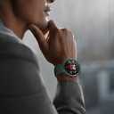 ISABAKE for Garmin Approach S70 47mm Watch Band, 22mm Soft Silicone Replacement Bands Wristbands Accessory Straps for Men Women Compatible with Garmin Approach S70 47mm (Dark Green)