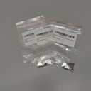 3 x Metal Bra Hook & Eye Fasteners - Pack of 4 (0.5 inch wide-0.4 inch long, Nickel)