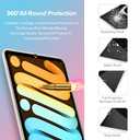 ivoler 2 Pack Tempered Glass for iPad Mini 7 8.3" 2024 (A17 Pro)/iPad Mini 6 8.3" 2021 with [Alignment Frame] Screen Protector, Compatible with Face ID&Apple Pencil for iPad Mini 6th/7th Generation (Clear)