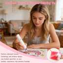 Pixibond Electric Diamond Art Pens, Wireless Diamond Painting Pen with Two Tips | Vacuum Technology | No Wax Needed | 3-Speed Suction Mode Diamond Art Kits Accessories for Adults & Kids