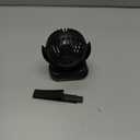 SWEETFULL Stroller Fan with Clip - Portable Mini Clip on Fan, 3 Speeds, 11Hrs Cooling, Cute Small Personal Desk Cooler for Baby Essentials, Bike Accessories, Car Seat, Umbrella, Carrier - Black