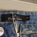 Trendy Queen Women's High Waisted Wide Leg Barrel Jeans Stretch Baggy Flare Denim Pants, Blue Size 10