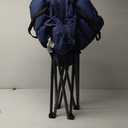 Zenithen Limited Foldable Guidesman Padded Durable Portable Folding Chair, Perfect for Camping, Outdoor Recreation, Accent, or Sporting Events, Blue (Pack of 1)