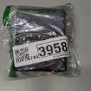 AOXONEL Womens Wallet Small Rfid Ladies Compact Bifold Leather Vintage Coin Purse With Zipper and Kiss Lock (Black)