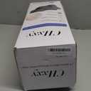 Cervical Neck Pillow for Pain Relief Sleeping, Contour Memory Foam Pillows, Ergonomic Side Sleeper Pillows for Adults, Orthopedic Neck Support Pillow for Back Stomach Sleepers-King Size (King size-28.4''Lx16.5''Wx5.5''H, Dark Grey&grey-grid)