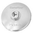 Aluminum Backer Pad Hook and Loop Backing Pad with 5/8-11 Thread (7")