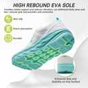 Women's Orthopedic Diabetic Wide Toe Box Walking Shoes: Comfortable Arch Support Plantar Fasciitis Orthotic Swollen Sneakers, Casual Flat Feet Tennis Walking Shoes for Foot Heel and Pain Relief, Size 8.5
