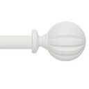 Curtain Rods for Windows 30 to 55 inches,Heavy Duty Drapery Rods with Adjustable Curtain RodsBlack