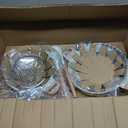 Bazova 24 Pcs Pots and Pans Set Non Stick Ceramic Cookware Set, Healthy Non Toxic Kitchen Cookware Sets with Large Capacity, Induction Compatible, PFAS/PTFE/PFOA/PFOS Free, Cream White