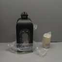 DECORKEY LED Lantern Decorative Outdoor&Indoor, Set of 2 (17&13) Black Metal Lanterns Decor, Vintage Hanging Candle Holder for Home Porch Wedding Halloween Christmas Decorations Battery Powered