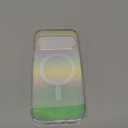 Cute Case for Google Pixel 10 Pro / 10 Case for Women Girls [Compatible with Magsafe] Aesthetic Girly Glitter Bling Rainbow Magnetic Protective Phone Cover, Clear Iridescent