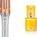 SHEGLAM Automatic Curling Iron 1 1/4 inch + 24K Anti-Frizz Hair Oil