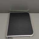 Foldable Laptop and Bed Table with Storage, Portable Mini Lap Desk for Legs, Ideal for Study, Reading, Picnic, Breakfast,and More (Gray)