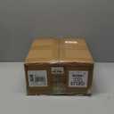 C Shaped Side End Table, Round Glass Side Table Nightstand for Small Spaces, Small Round Drink Snack Accent Martini Table for Living Room Bedroom (Gold)