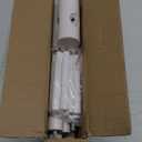 Solid Wooden Coat Rack Freestanding, New Zealand Pine Coat Tree with 8 Hooks & 3 Adjustable Sizes for Coats, Hats, Handbags and Scarves, Space Saving for Entryway/Office/Bedroom (White) (1 PC)