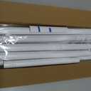 Spring Tension Curtain Rod for Window,White 31-76" 2 Pack Shower Rod | No Drilling Installation,6.6lbs Max Load,7/8inch Spring Rod Diameter, Adjustable for Doorway, Closet, Kitchen,Bathroom