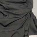 BeautyNee Women's Short Puff Sleeve Maternity Dress Summer Square Neck Ruffle Hem Smocked Bodycon Dress for Baby Shower (X-Large)