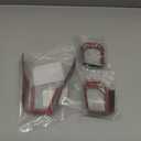 ABS Car Steering Wheel Frame Cover Compatible with Kia K4 GT GT-Line 2025 Kia EV6 GT-Line 2025 Kia EV3 GT-Line Kia EV4 GT-Line Accessories (Wood Grain Style)