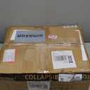 360LBS Heavy-Duty Wagons Carts Foldable 120L Collapsible Wagon Cart with Wheels and Tailgate, Folding Utility Wagon Carts for Groceries, Outdoor Camping, Shopping, Beach, Garden (Black)