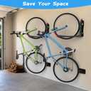 WALMANN BIKEPAL No Lifting Wall Mount Swivel Bike Rack, Wall Bike Hangers
