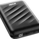 DEWBU Power Bank 12V Battery with Intelligent Led Display Battery Charger for Heated Jacket, Outdoor Electric Heating Coat, iPhone, iPad, Samsung Galaxy, Android, and Other Smart Device