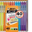 BIC Xtra Smooth Mechanical Pencil, 0.7 mm Medium Point, Refillable and Retractable, 40-Count Pack
