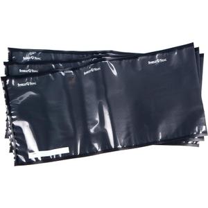 ShieldNSeal Vacuum Seal Bags (Black and Clear, 11" x 24")