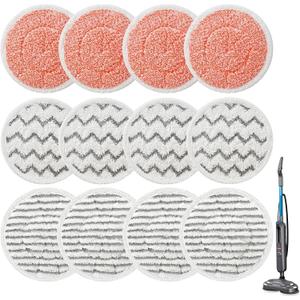 12 Pack 3897A Rotating Mop Pads for Bissell SpinWave SmartSteam Scrubbing Steam Mop 3897A,3712C,3712W Scrubby Pad, Model No 1641112