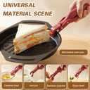 Hot Plate Grippers Tongs, Multi Angle Anti-Scald Bowl Clip, Silicone Non-Slip Hot Dish Plate gripper Holder - For Microwave Oven Cooking, Kitchen Utensil for Bowls, Pans, Dishes (2PC-Mix)