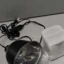 DXOPHIEX 5.5inch Reptile Heat Lamp with Thermostat, Reptile Light Fixture with Dimming Thermostat, Deep Dome Lamp Fixture with 100W Ceramic Heat Emitter for Bearded Dragon, Turtles, Snake and Lizard