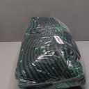 Feelyou Honeycomb Comforter Set Twin Size, Ombre Theme Bedding Sets Boys Teen Green Glitter Comforter Geometric Abstract Modern Quilt Set with 1 Pillow Case (Multi 06)