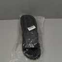 Pillow Slippers, Quick Drying Open Toe Soft Cushioned Extra Thick Non-Slip Massage House Slipper Pool Gym Shower Bathroom Sandals (Color : Black, Size : 44-45