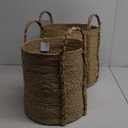 Rattan Basket 2Pcs