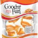 4 x Good'n'Fun Triple Flavor Chips, Dog Chew Treats, Premium Chicken and Beef Hide Treats for Dogs, 4 oz (EXP 12/13/27)