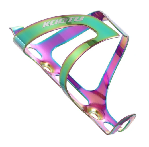 KOOTU Bike Water Bottle Cage Mount Chameleon Aluminum Kettle Cage, 2 Packs