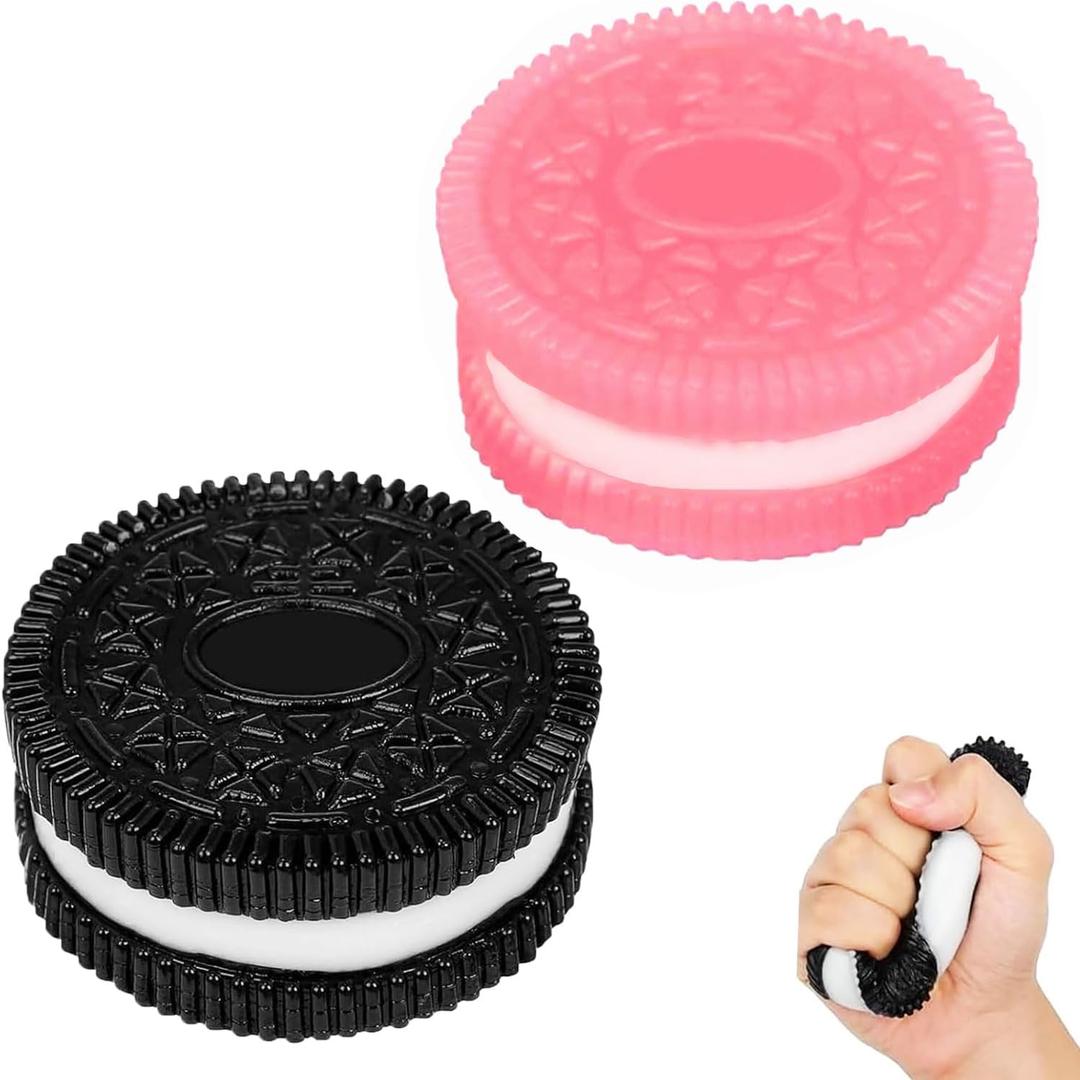 2Pcs Taba Fidget Squishys Toys Adults,Stress Relief Toys for Kids, Kawaii fufu Ultra-Soft Squeeze Toys, Decompression Sensory Toys for Stress and Anxiety Relaxing, Birthday Party Gifts for Boys Grils
