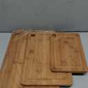 Bamboo Cutting Board for Kitchen, Knife-Friendly Wooden Cutting Boards Set 3-Piece with Juice Groove, Durable Chopping Boards for Meat, Vegetables, Fruits, Cheese – Multi-Purpose, Kitchen Gifts