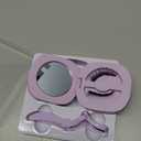 Lanflower Magnetic Eyelashes with Applicator Natural Magnetic Lashes Wispy False Eyelashes with Magnets Fairy Lashes No Need Glue Cat Eye Lashes