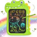 2 x LCD Writing Tablet for Kids - 8.8 inch Toddler Travel Toys Doodle Board, Dinosaur Drawing Pad Toy for Kids 3 4 5 6 7 8 Year Old Boys Girls, Stocking Stuffers Birthday Party Gifts - Green