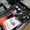 RIDGID 78208 RP 251 Compact Press Tool Battery Kit with ProPress Rings and Jaws (1/2" to 1-1/4") and C1 Actuator, In-Line Pressing Tool for Copper, Stainless Steel, PEX, and Carbon Steel