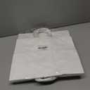 SUNCOLOR White Gift Bags with Handles, Large 13x10x5.5 Inch, 25 Pack, for Birthday, Wedding, Retail, Shopping