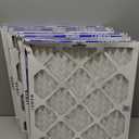 Aerostar 16x20x1 MERV 6 Pleated Air Filter, AC Furnace Air Filter, 6 Pack (Actual size 15 3/4"x 19 3/4" x 3/4")