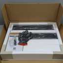 TETOTE 14 x 18 Medicine Cabinet with Tempered Beveled Mirror Black Mirrored Medicine Cabinets for Bathroom Aluminum Cabinet DTC Hinges, Stepless Adjustable Shelves, Recessed/Surface-Mounted