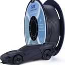 ZIRO Carbon Fiber PLA Filament 1.75mm, CF PLA 3D Printer Filament, Reinforced Material 0.8KG Spool, 15% Carbon Fiber Contained, Fits for Almost All FDM 3D Printers, 1.76lbs, Black
