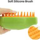|CAT BRUSHES For Indoor Cats | STEAM Brush For Dogs | Cat Mist Brush | Water Brush For Cats | Peine Para Gatos | Comb Pet Steam Brush For Cat | Spritz Defur Comb For Cats | Mist Cat Brush | (Green)