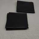 SunPatio Outdoor High Back Chair Covers, Waterproof Stackable Patio Chair Covers, All Weather Protection Patio Furniture Covers, 2 Pack -27" W x 30" D x 42" H, Black