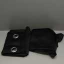 NICETOWN Pitch Black Solid Thermal Insulated Grommet Blackout Curtains/Drapes for Bedroom Window (2 Panels, 42 inches Wide by 63 inches Long, Black)